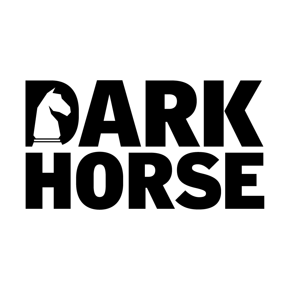 DarkHorse Stacked Logo Black