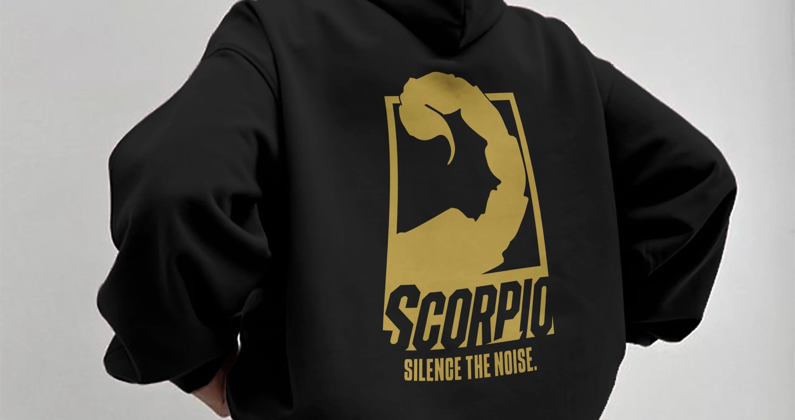 Scorpio Energy Hoodie Mockup 3